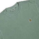 Carhartt S/S Nelson T-Shirt Park Garment Dyed T-Shirts I029949.1YF.GD.03 Detailfoto | Overkill

