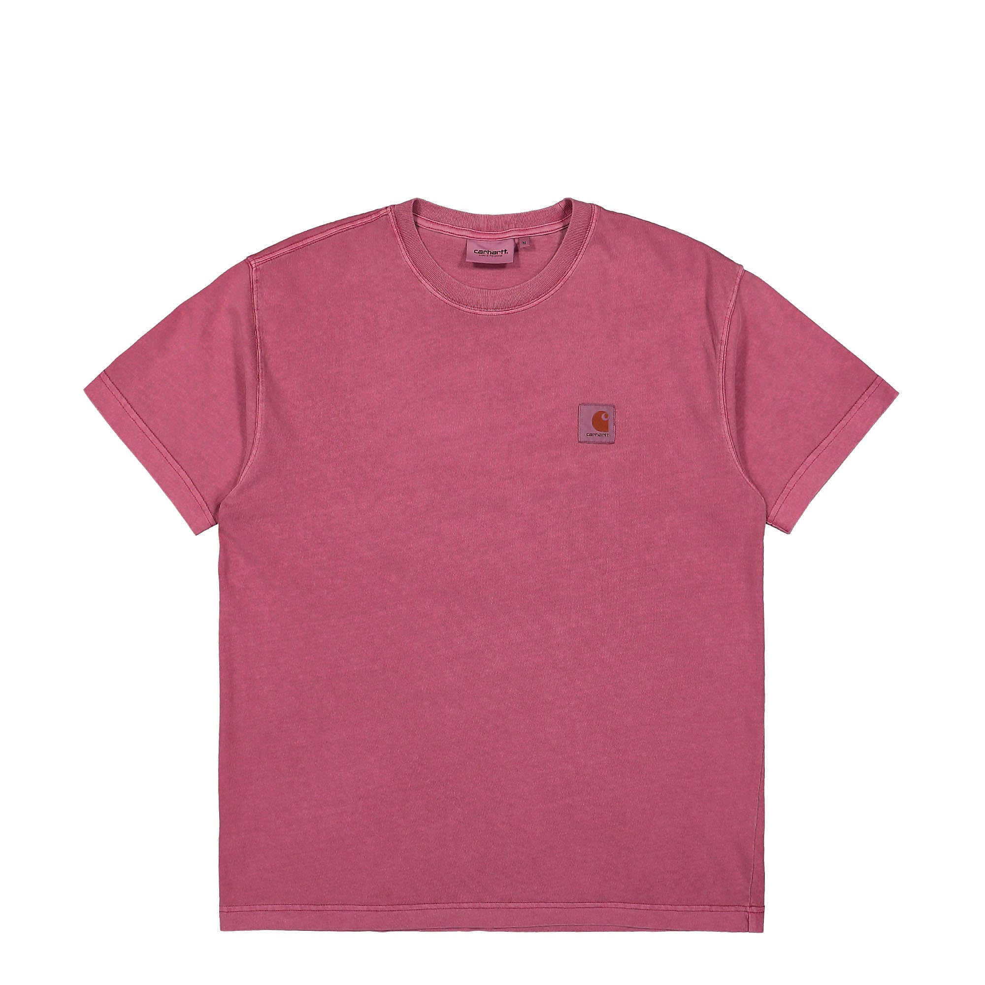 Carhartt WIP S/S Nelson T-Shirt Magenta Garment Dyed T-Shirts I029949.1YT.GD | Overkill