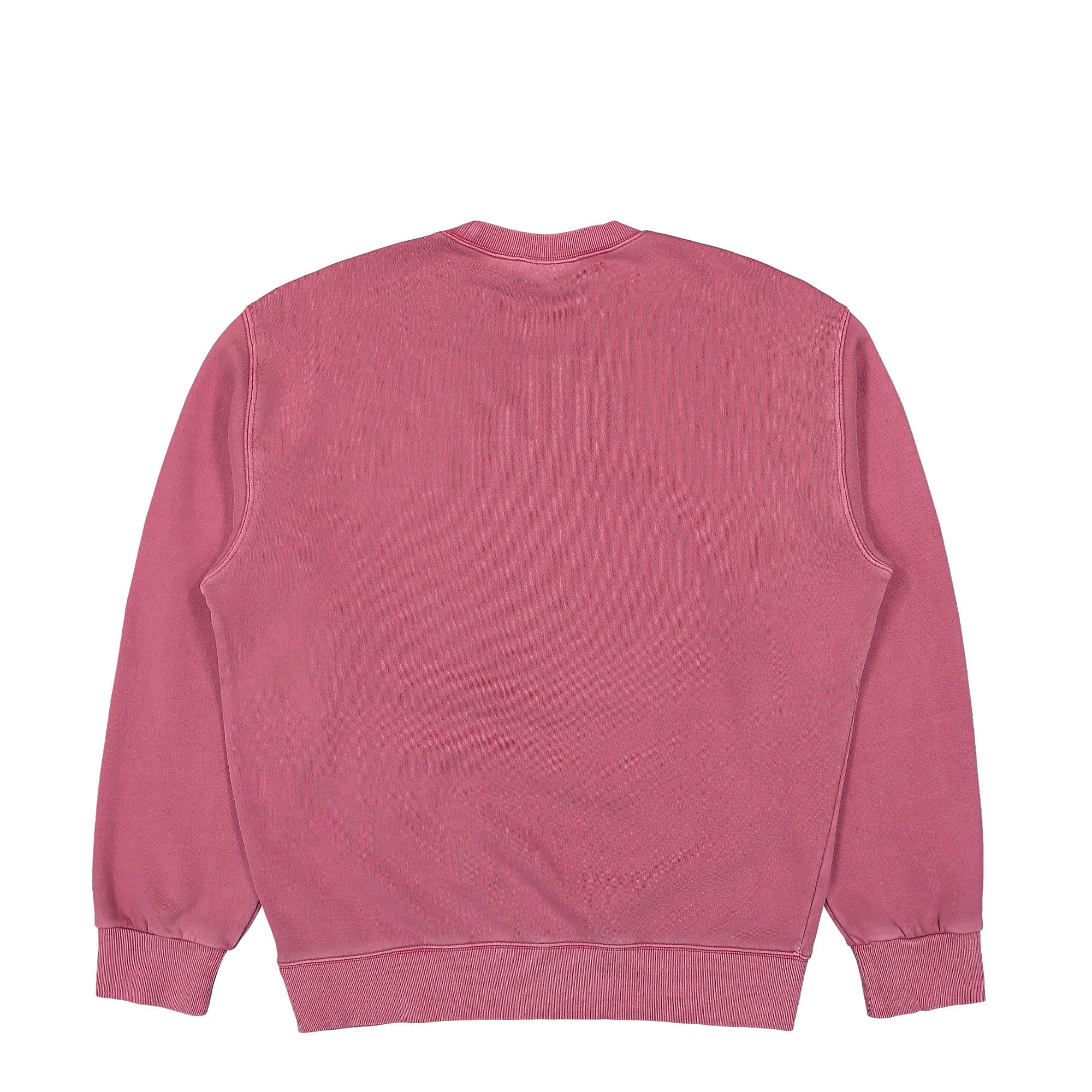 Carhartt WIP Nelson Sweatshirt Magenta Garment Dyed Sweatshirts Material | Overkill