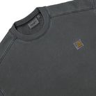 Carhartt WIP Nelson Sweat Black Sweatshirts Close-up | Overkill