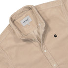 Carhartt WIP L/S Madison Cord Shirt Wall / Black Shirts Close-up | Overkill
