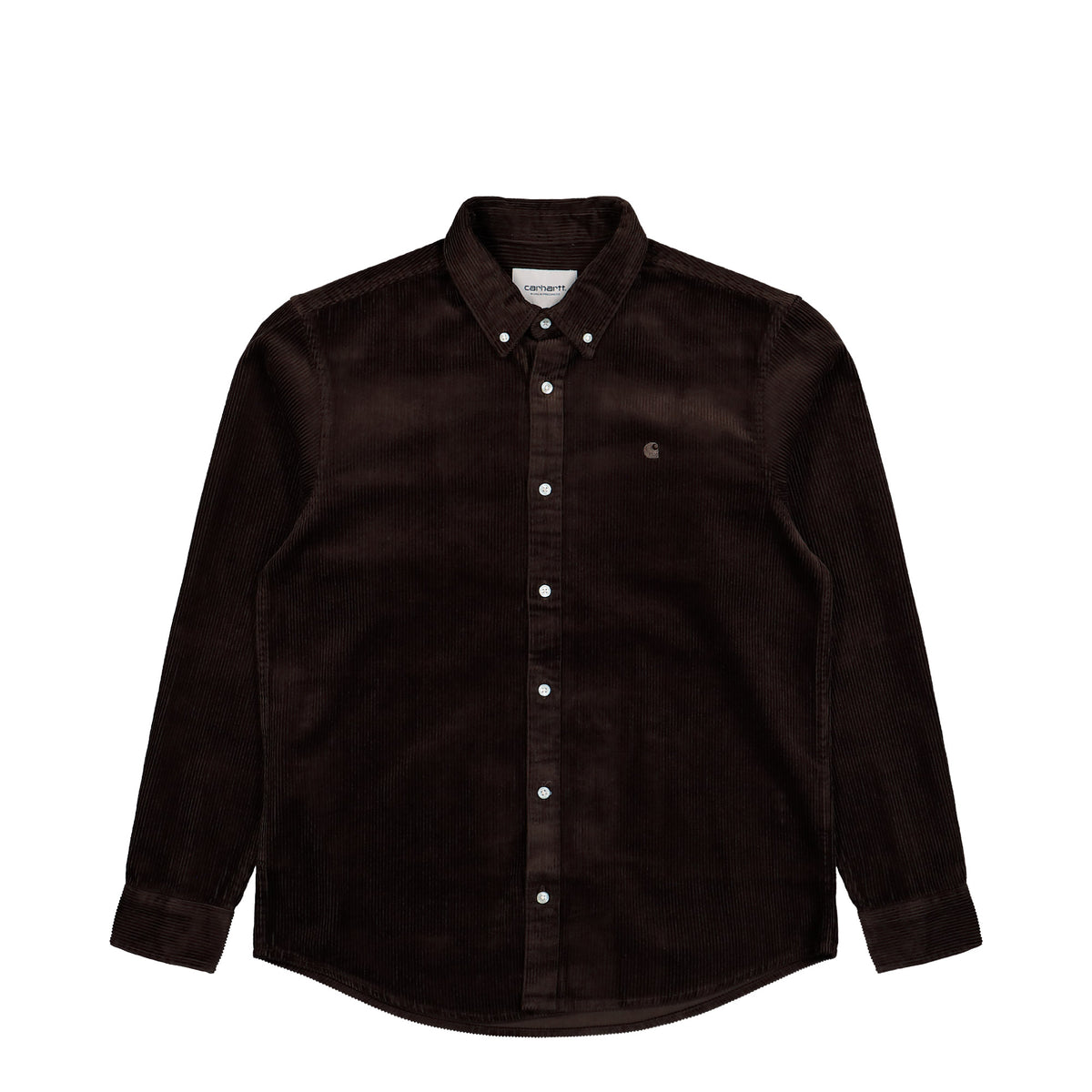 Carhartt WIP L/S Madison Cord Shirt Tobacco Shirt I029958.47.XX.03 | Overkill
