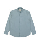 Carhartt WIP L/S Bolton Shirt Frosted Blue Garment Dyed Shirts I030238.0F4.GD.03 | Overkill