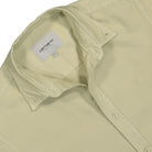 Carhartt WIP L/S Bolton Shirt Beryl Garment Dyed Shirts Close-up | Overkill