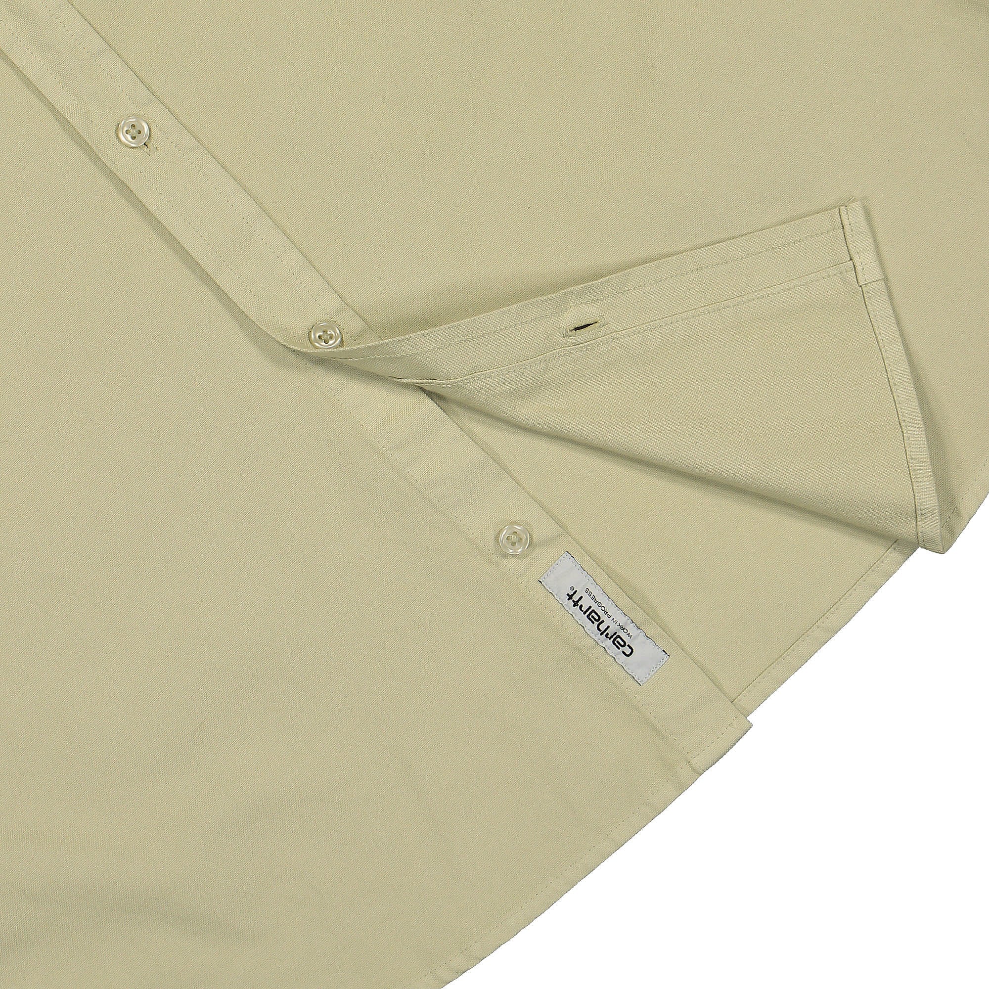 Carhartt WIP L/S Bolton Shirt Beryl Garment Dyed Shirts Detailfoto | Overkill