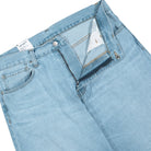 Carhartt WIP Landon Pant Blue Heavy Worn Bleached Jeans I030468.01.WU.00 Detail View 1 | Overkill

