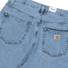 Carhartt Landon Short Blue Bleached Shorts I030469.01.35.00 Detail View 2 | Overkill
