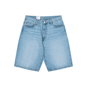 Carhartt WIP Landon Short Blue Heavy Worn Bleached Shorts I030469.01.WU.00 | Overkill
