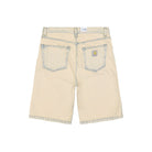 Carhartt WIP Landon Short Blue / Sand Bleached Shorts I030469.01.SN.00 Close-up | Overkill
