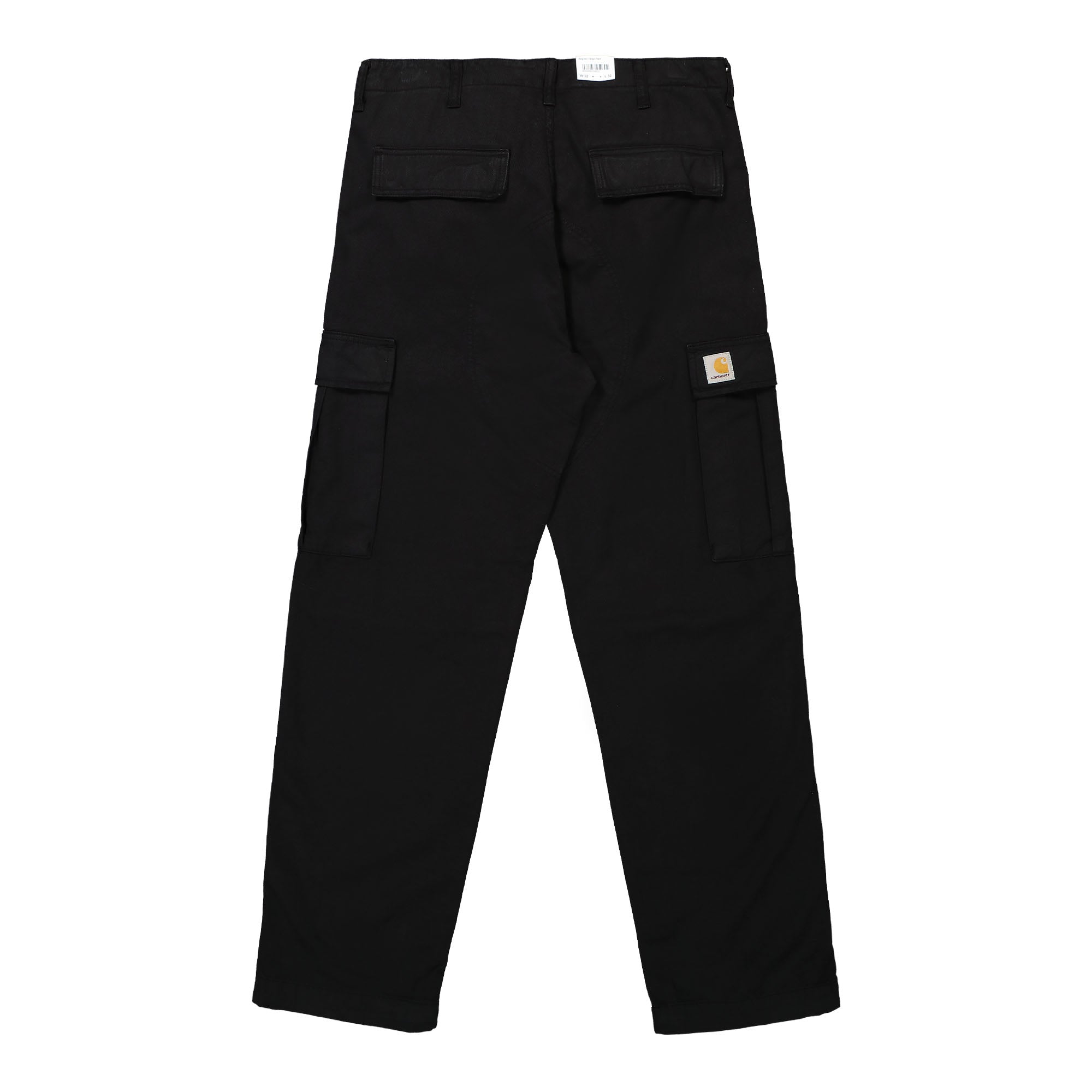 Carhartt WIP Regular Cargo Pant Black Garment Dyed Cargo Pants Material | Overkill