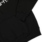 Carhartt WIP Hooded Carhartt Sweat Black / White Hoodies Detailfoto | Overkill