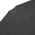 Carhartt WIP L/S Vista T-Shirt Vulcan Garment Dyed Longsleeves Close-up | Overkill