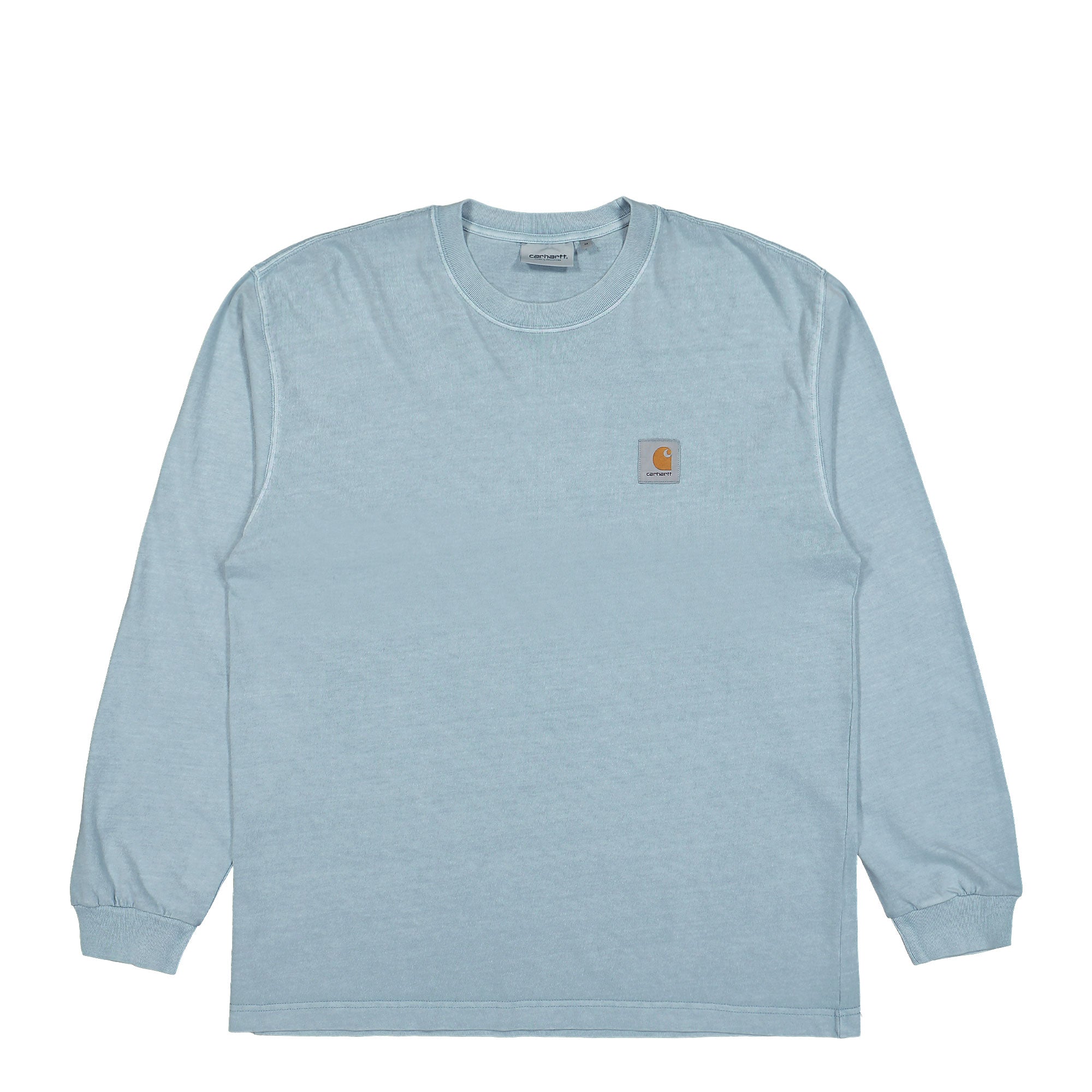 Carhartt WIP L/S Vista T-Shirt Dusty Ice Longsleeves I030779.2BS.GD.03 | Overkill