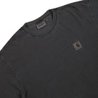 Carhartt WIP L/S Vista T-Shirt Graphite Grey Longsleeves Close-up | Overkill