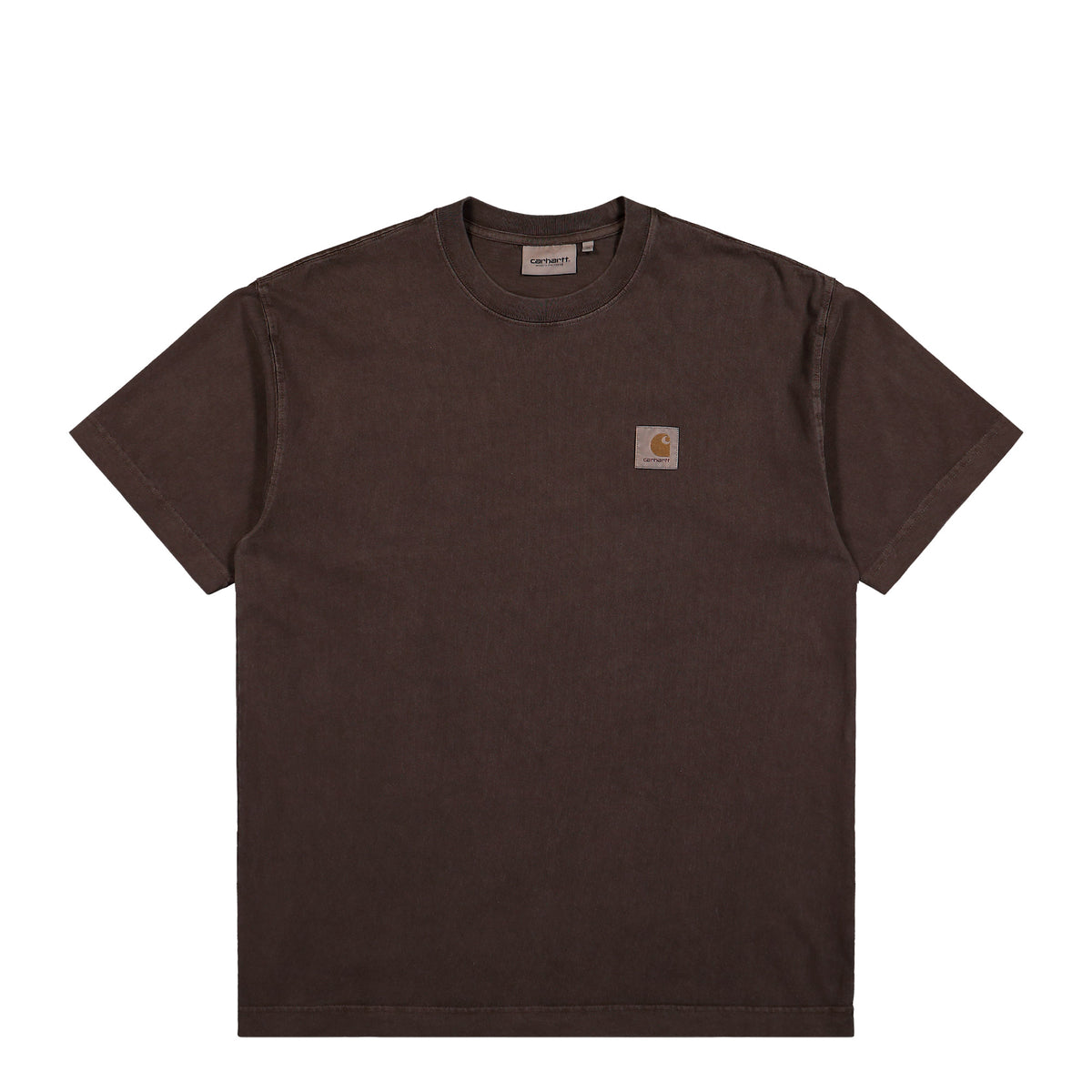 Carhartt WIP S/S Vista T-Shirt Tobacco Garment Dyed T-Shirt I030780.47.GD.03 | Overkill
