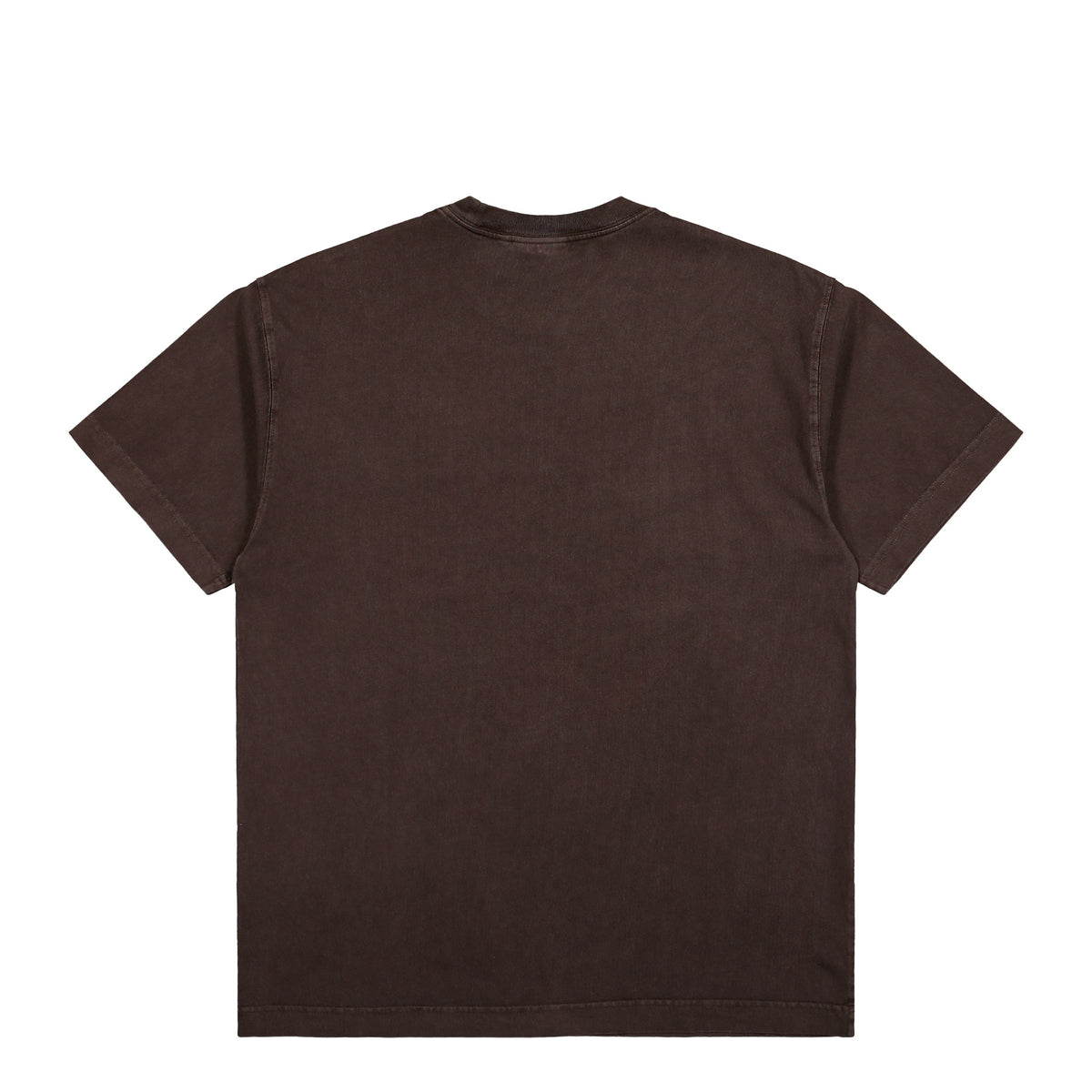 Carhartt WIP S/S Vista T-Shirt Tobacco Garment Dyed T-Shirt I030780.47.GD.03 Close-up | Overkill
