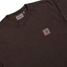 Carhartt WIP S/S Vista T-Shirt Tobacco Garment Dyed T-Shirt I030780.47.GD.03 Detailfoto | Overkill

