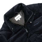Carhartt WIP Layton Jacket Dark Navy Puffer Jackets Close-up | Overkill