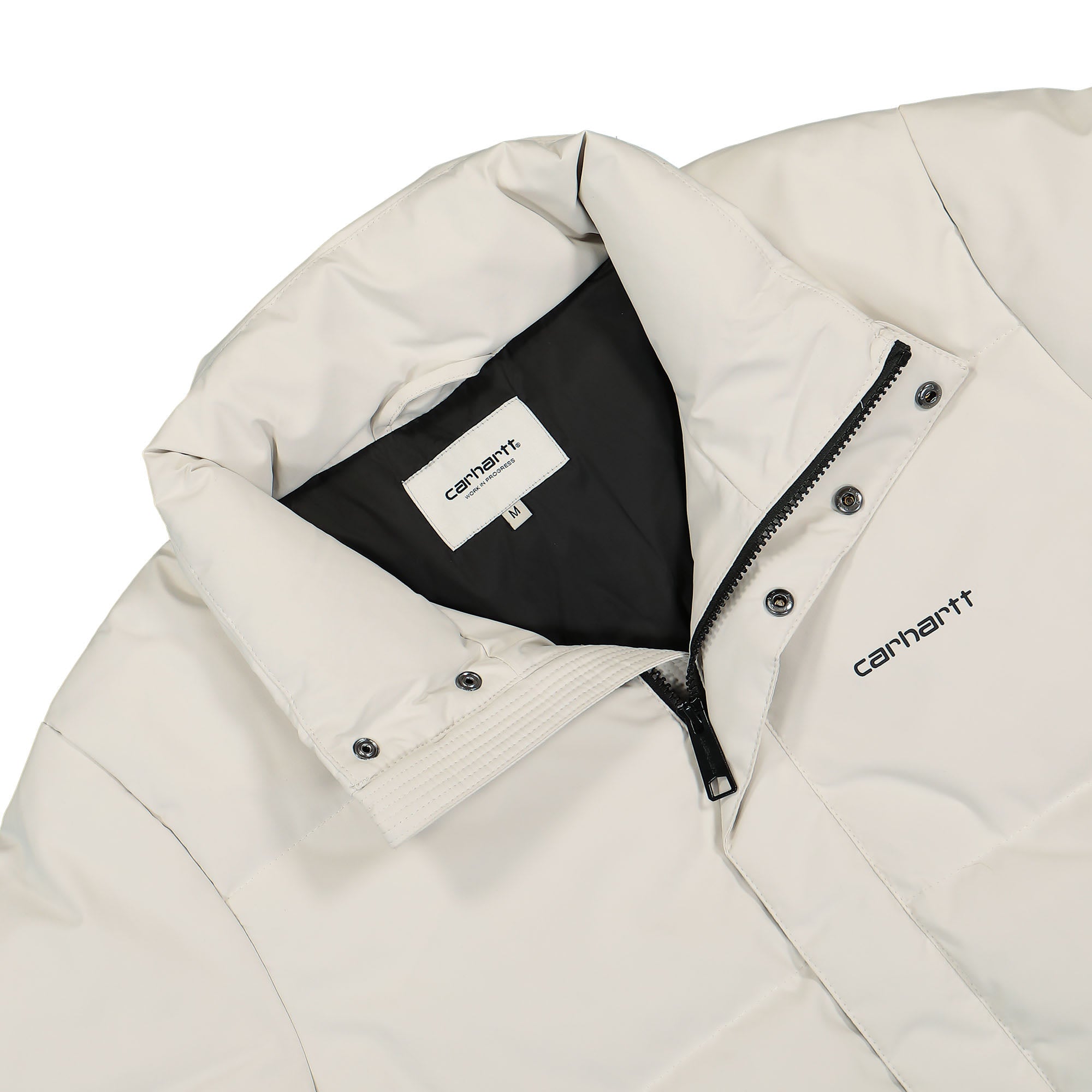 Carhartt WIP W Yanie Jacket Salt / Black Jackets Close-up | Overkill