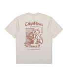 Edwin Tokyo Roses T-Shirt Mist T-Shirts Close-up | Overkill