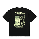 Edwin Tokyo Roses T-Shirt Black T-Shirts Close-up | Overkill