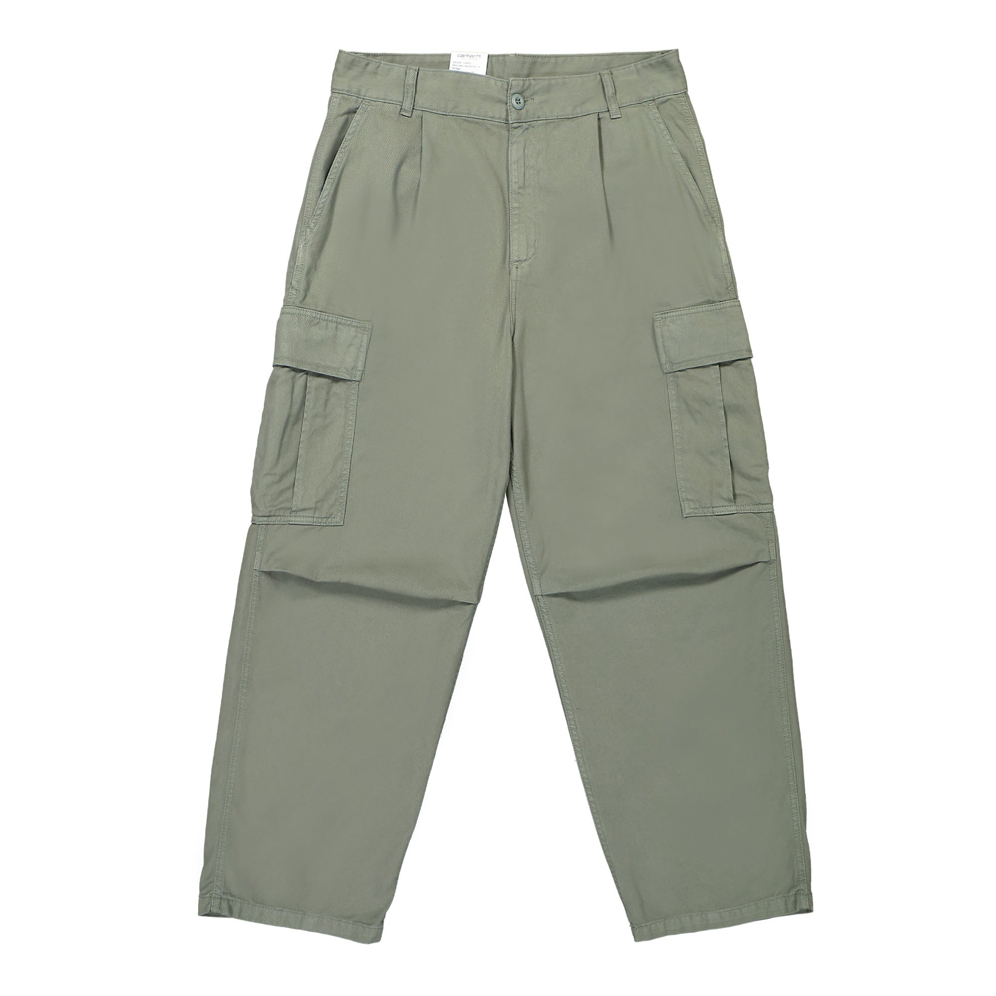 Carhartt WIP Cole Cargo Pant Smoke Green Garment Dyed Cargo Pants I031218.1ND.GD.00 | Overkill