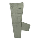 Carhartt WIP Cole Cargo Pant Smoke Green Garment Dyed Cargo Pants Close-up | Overkill