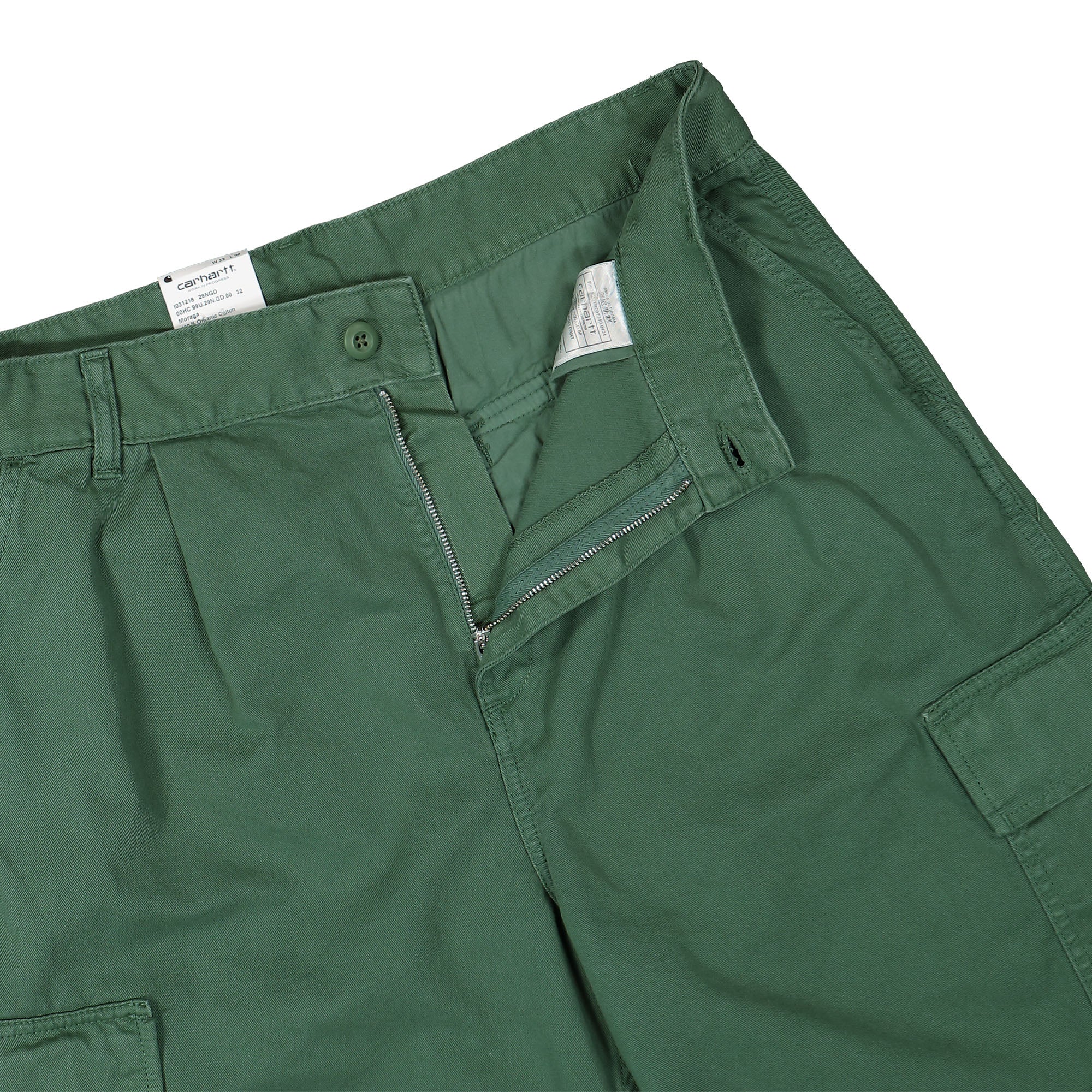 Carhartt WIP Cole Cargo Pant Moraga Duck Green Cargo Pants Detailfoto | Overkill