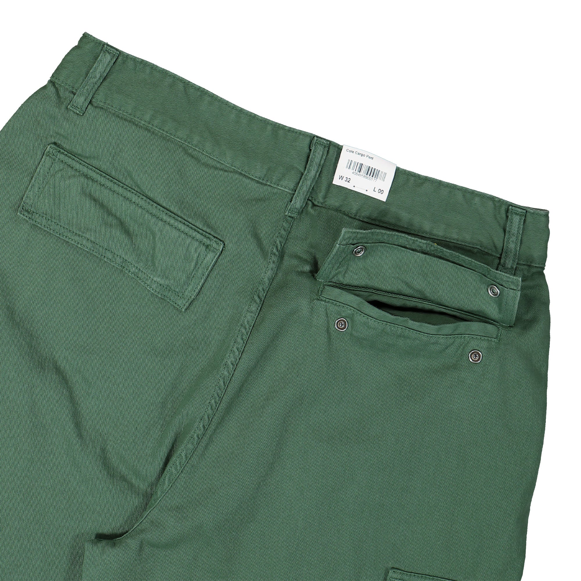 Carhartt WIP Cole Cargo Pant Moraga Duck Green Cargo Pants Detail view 1 | Overkill