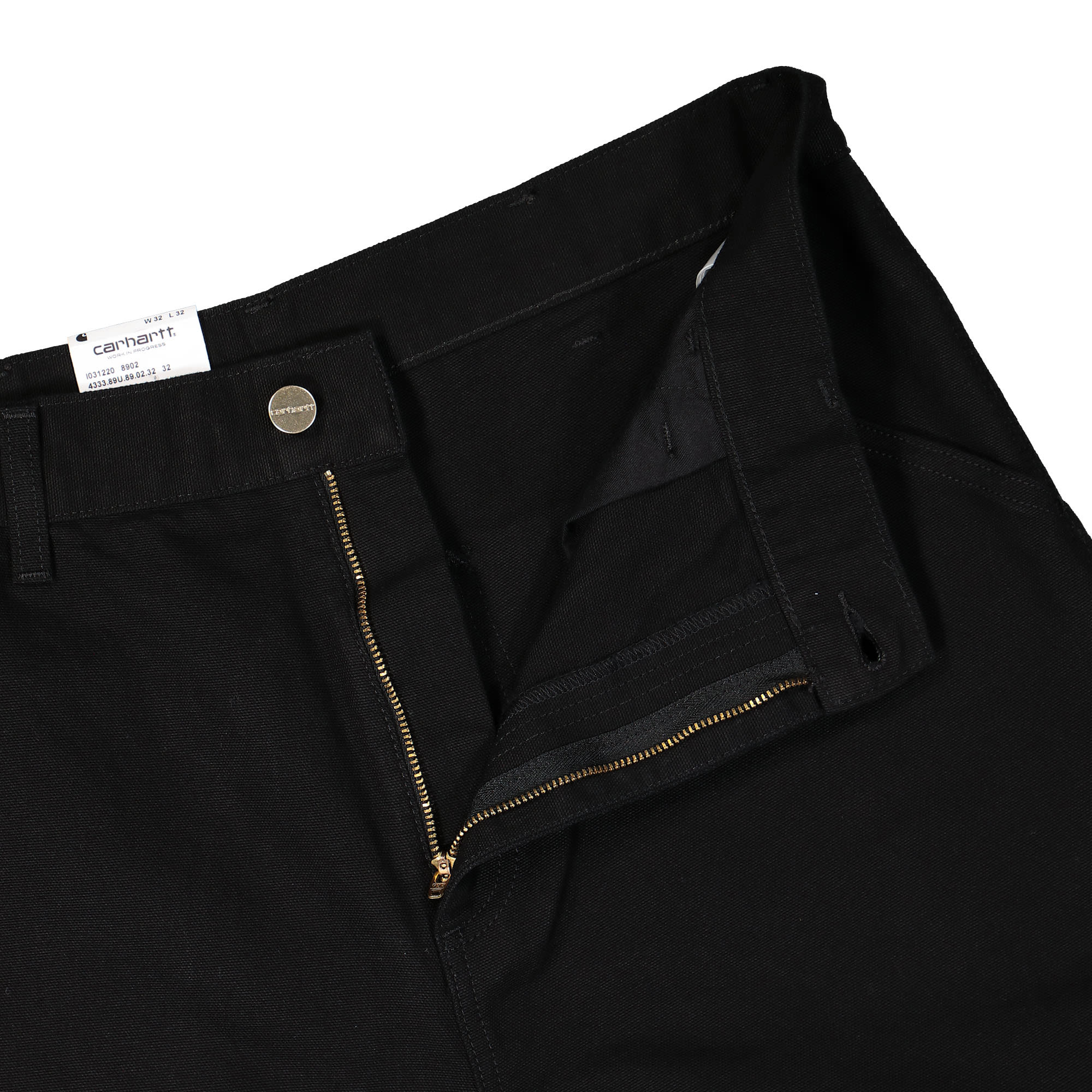Carhartt WIP Simple Pant Dearborn Black Jeans Detailfoto | Overkill
