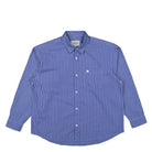 Carhartt WIP L/S Drake Shirt Drake Stripe, Lazurite / White Shirts I031452.1H1.XX.03 | Overkill