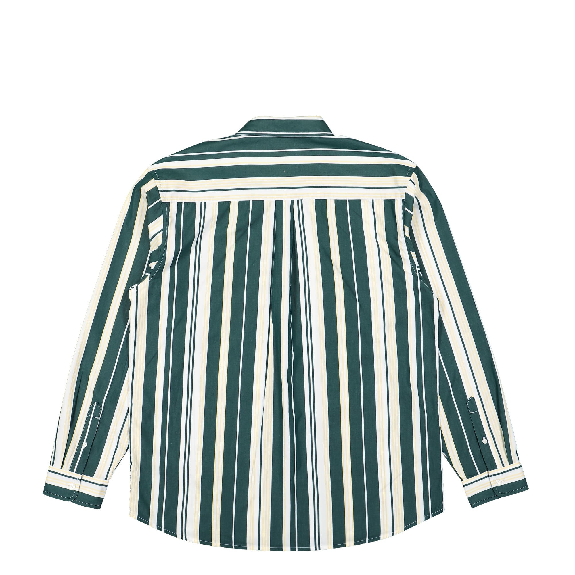 Carhartt WIP L/S Romero Shirt Romero Stripe, Citron / Botanic Shirts Material | Overkill