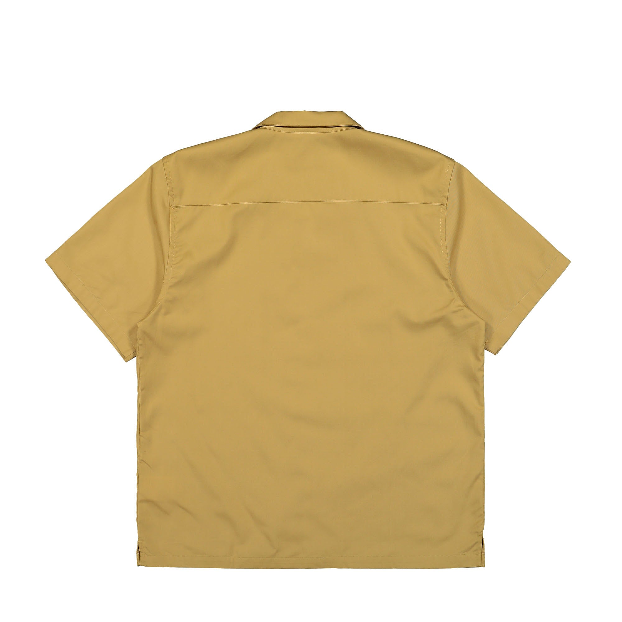 Carhartt WIP S/S Delray Shirt Bourbon / Wax Shirts Material | Overkill