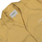 Carhartt WIP S/S Delray Shirt Bourbon / Wax Shirts Close-up | Overkill