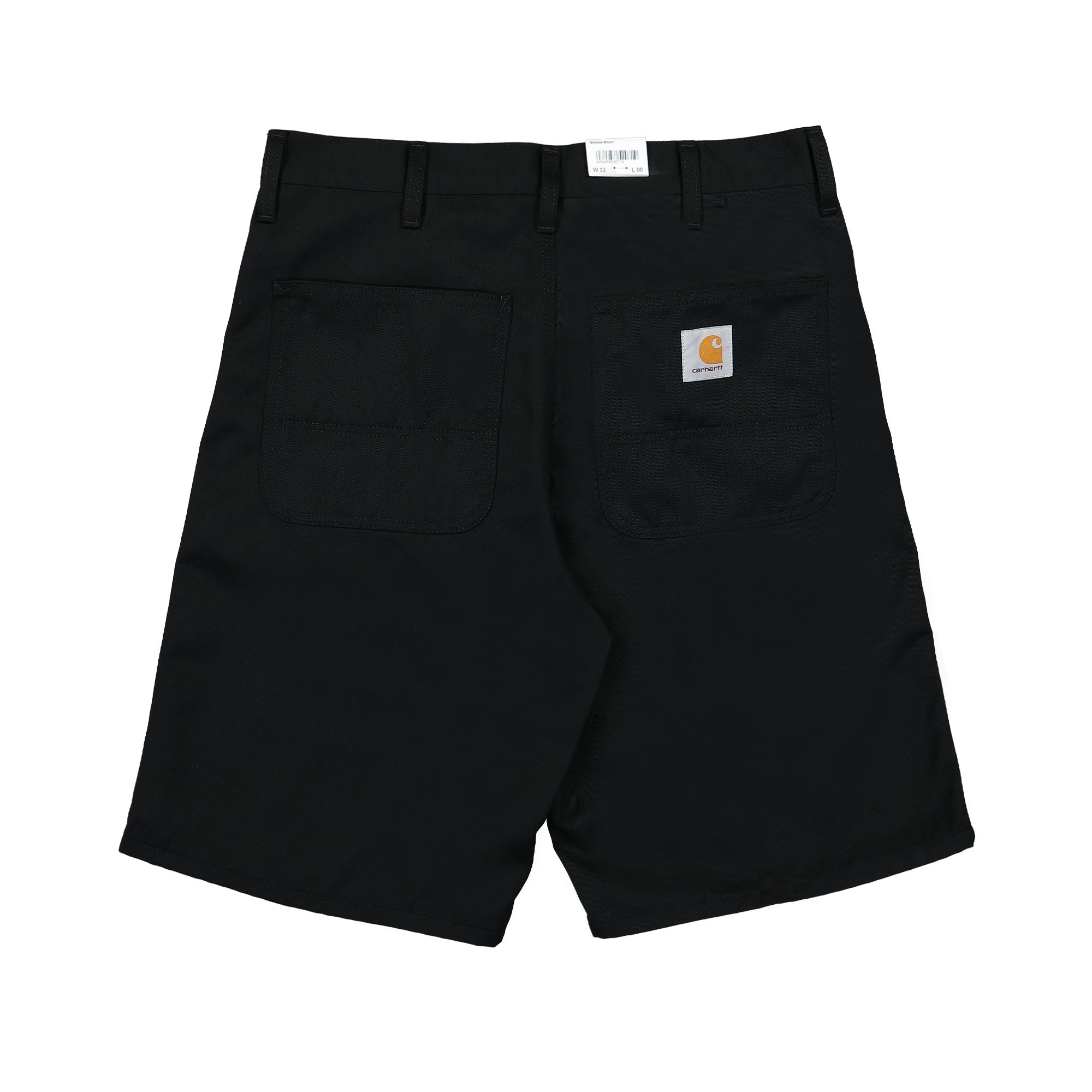 Carhartt WIP Simple Short Black Shorts Material | Overkill