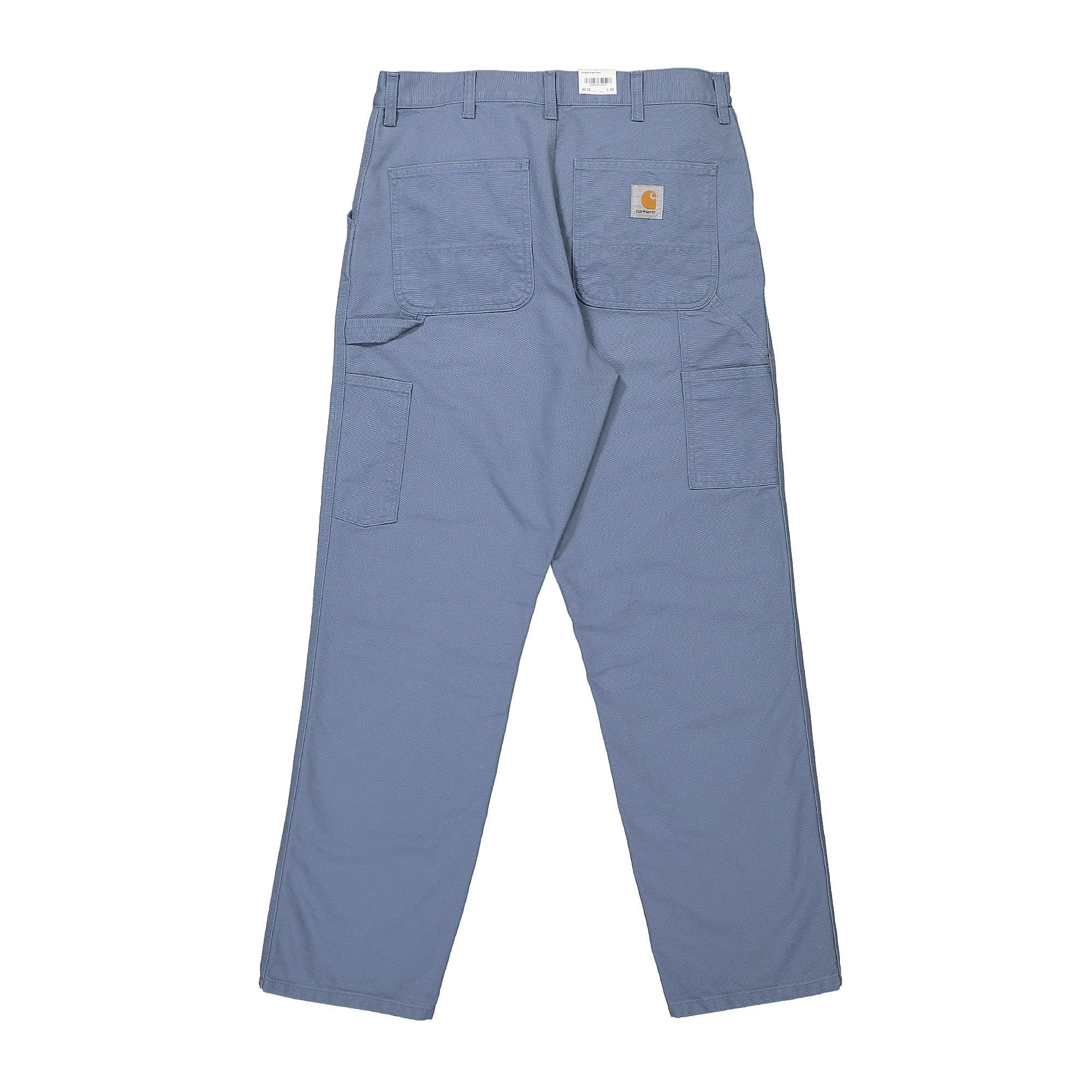 Carhartt WIP Single Knee Pant Dearborn Bay Blue Aged Canvas Casual Pants Material | Overkill