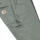Carhartt WIP Double Knee Pant Smoke Green Casual Pants Detail view 2 | Overkill