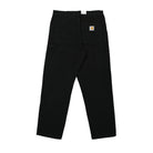 Carhartt WIP Double Knee Pant Black Aged Canvas Casual Pants Material | Overkill