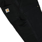Carhartt WIP Double Knee Pant Black Aged Canvas Casual Pants Detail view 2 | Overkill