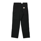 Carhartt WIP Double Knee Pant Black Rigid Casual Pants Material | Overkill