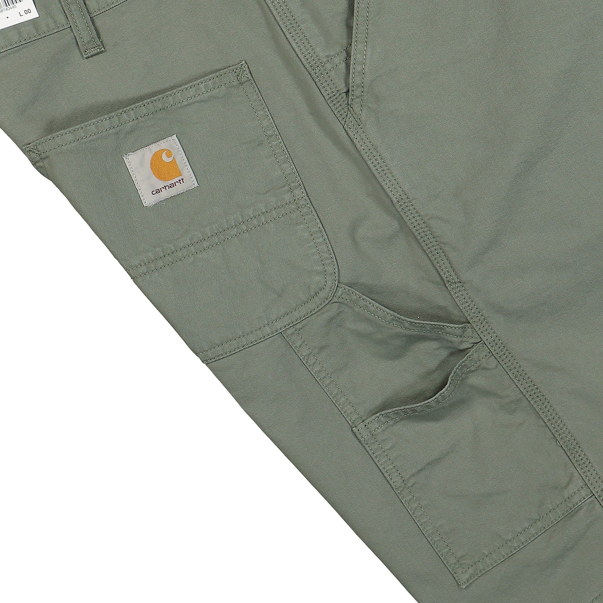 Carhartt WIP Single Knee Short Newcomb Park Garment Dyed Shorts Detail view 1 | Overkill