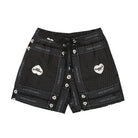 Carhartt WIP Slater Swim Trunks Heart Bandana Print / Black Swimwear I031536.24M.XX | Overkill