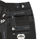 Carhartt WIP Slater Swim Trunks Heart Bandana Print / Black Swimwear Detail view 1 | Overkill