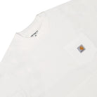 Carhartt WIP S/S Tamas Pocket T-Shirt Whihte T-Shirts Material | Overkill