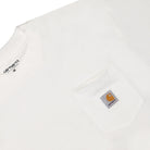 Carhartt WIP S/S Tamas Pocket T-Shirt Whihte T-Shirts Detailfoto | Overkill