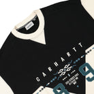 Carhartt WIP Santa Fe Sweat Black / Natural Sweatshirts Close-up | Overkill