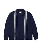 Edwin Club Stripes Polo LS Jersey Maritime Blue Longsleeves I031873.0DM.67.03 | Overkill