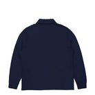 Edwin Club Stripes Polo LS Jersey Maritime Blue Longsleeves Material | Overkill