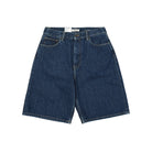 Carhartt WIP W Brandon Short Smith Blue Stone Washed Shorts I031919.01.06 | Overkill