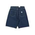 Carhartt WIP W Brandon Short Smith Blue Stone Washed Shorts Material | Overkill